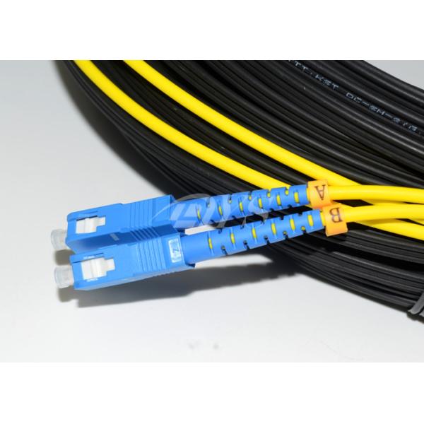Duplex SC to SC Optical Fiber Patch Cord Patch / Cord Jumper For CATV