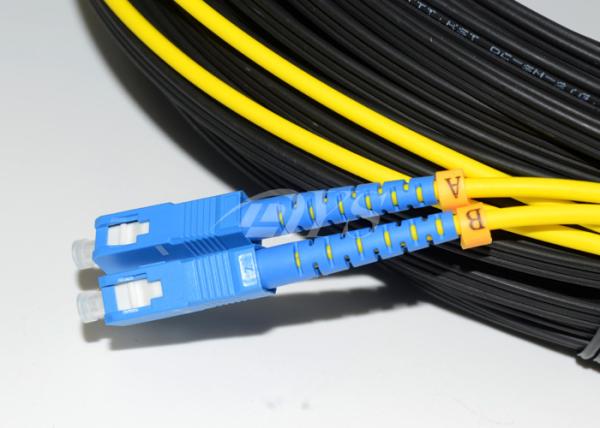 Duplex SC to SC Optical Fiber Patch Cord Patch / Cord Jumper For CATV