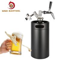 Fechamento ajustável Mini Keg da bola, distribuidor do barril de cerveja do esboço de 5 litros