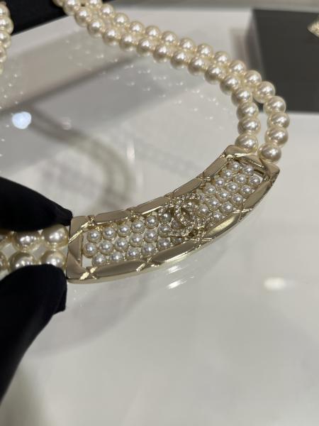 Light Gold Fine Jewelry Necklaces Sophisticated 40cm Length With Pearls