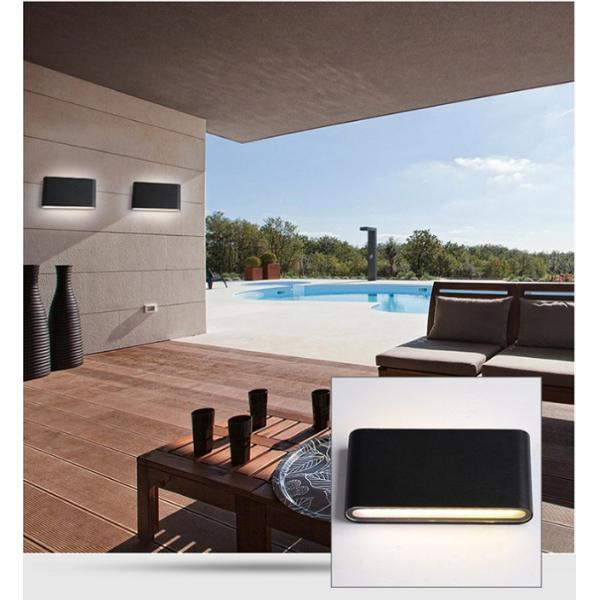 Slim LED Wall Light 6W 10W IP65 Waterproof AC85-265V