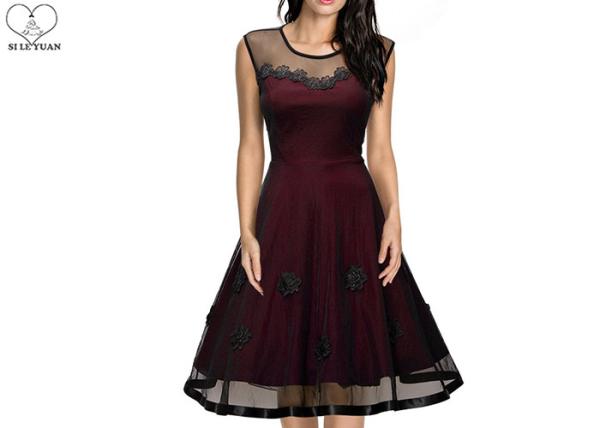 Short Navy Blue Bridesmaid Dresses Satin Lace Flower Two Layers Transparent Tulle