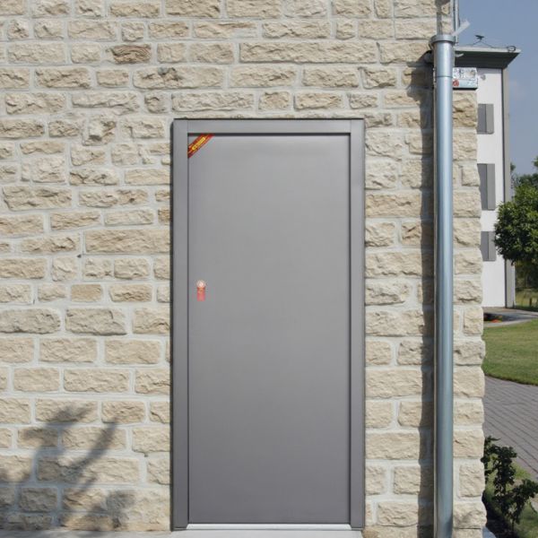 Galvanized Steel Fire Doors Ultra Thick 70mm Fireproof Security Door