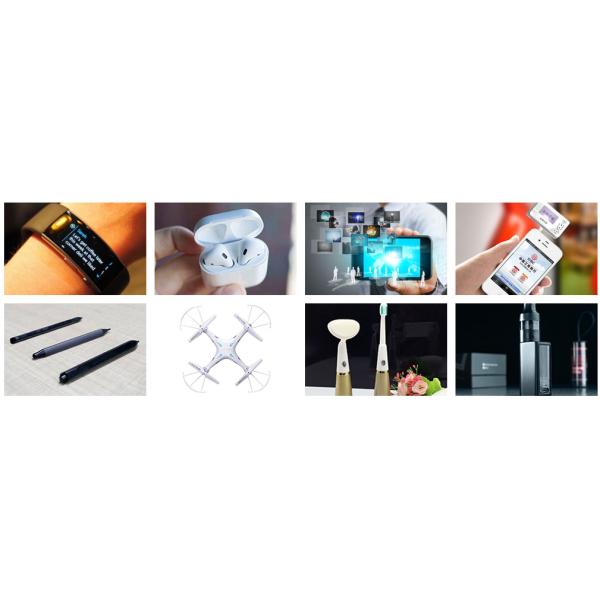 Беспроводные наушники с перезаряжаемой батареей Li-Poly 3,7 Вт 60 мАч