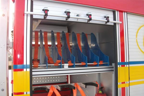Roller Shutter Door Slats Aluminum Profiles for Fire Fighting Vehicles Accessories