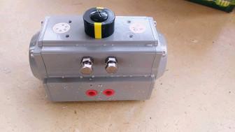 PTFE pneumatic rotary actuator  double action and single action