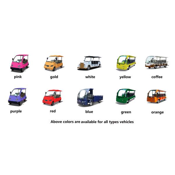White Rustproof Body Electric Sightseeing Car 1 Year Warranty