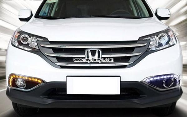 Honda Crv Cr-v DRL LED Daytime running Lights kit led daylight for car