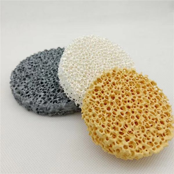 Silicon Carbide Foam Filter with Extreme Temperature Resistance, Exceptional Strength, and Superior Thermal Shock Resistance for Foundry Applications