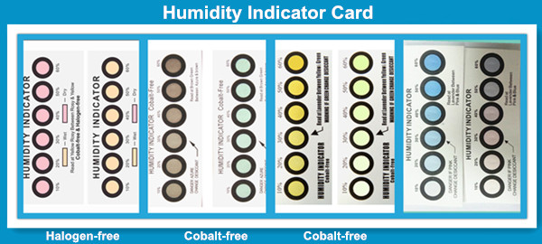 One Dot 30% Blue To Pink Humidity Indicator Card For Preservation Package