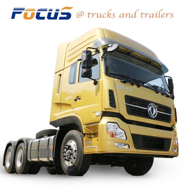 High Roof Dongfeng Kinland 6X4 Powerful Prime Mover Tractor Headtruck with
