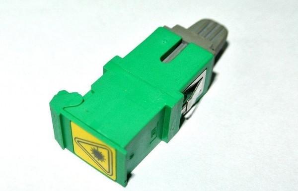 SC SX Fiber Optic Adapter With Shutter Low Insertion Loss Customized Design