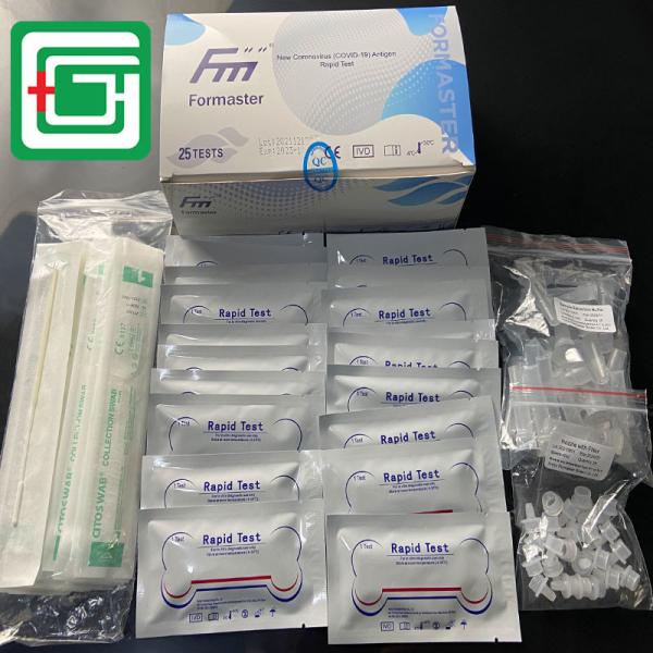 OEM Saliva Nasal Swab Kevalidan Rapid Test Kit