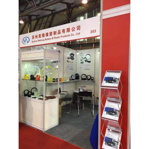 Black / Green PTFE Valve Seat Butterfly Valve Parts DN50 - DN600 Port Size