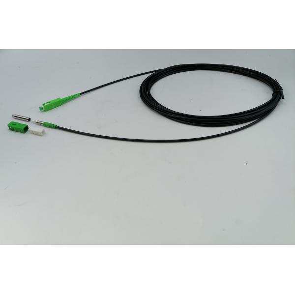 FTTH MTC SC APC Pre-connectorized Fast Shield Pullable/Pushable Fiber Patch Cable