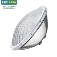 A associação de aço inoxidável de RGBW DMX 25W ilumina IP68 Par56 130LM