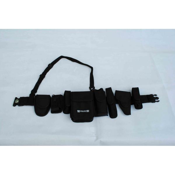 Черный пояс обязанности полиции Оксфорда с мешками, поясами обязанности правоохранительных органов