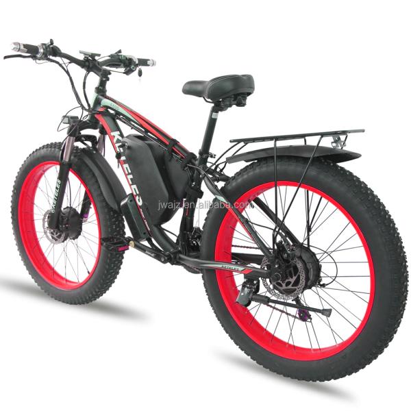 High Power 17.5AH Battery Electric Bike with Front Hub Motor and Aluminum Alloy Frame