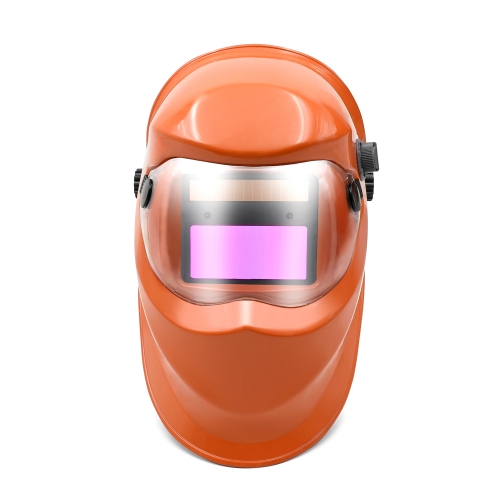 ПК фотоэлементов шлема оранжевой собственной личности затмевая сваривая автоматический затемняя защитить