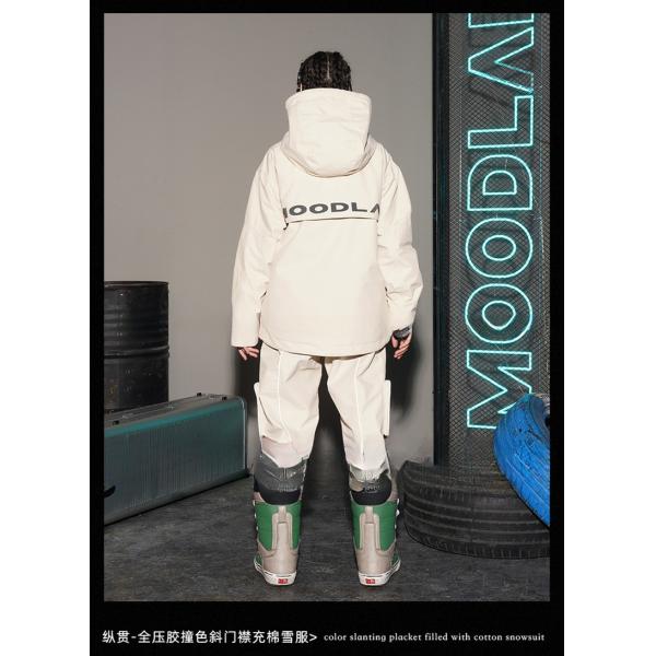 Windstopper Cotton Filling OEM ODM Heated Ski Pants for Adults Slanting Placket