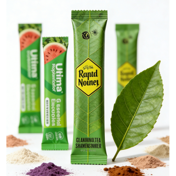 Custom 1g 3g 5g Milk-tea Powder Collagen Powder Sachet Heat Sealable Recyclable PET Aluminum Foil Laminated Zipper Food Bag