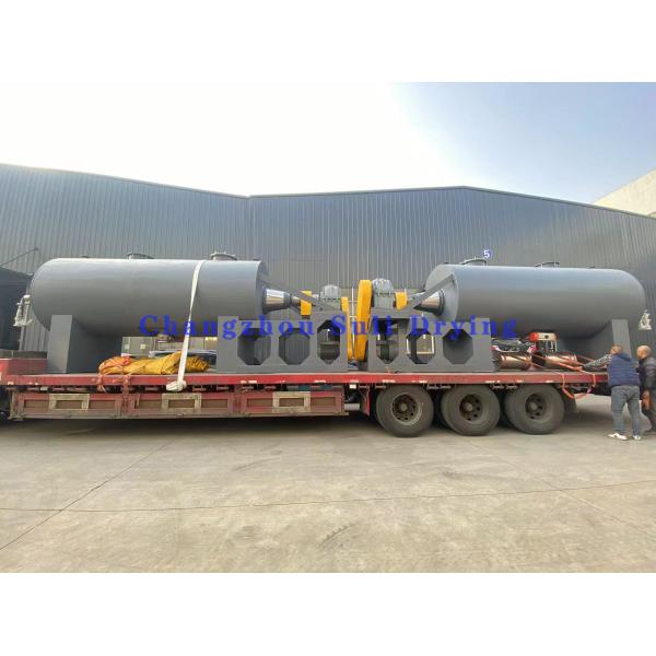 Inter Nitrotoluene Vacuum Drying Machine 6000 Liter Vacuum Rake Dryer