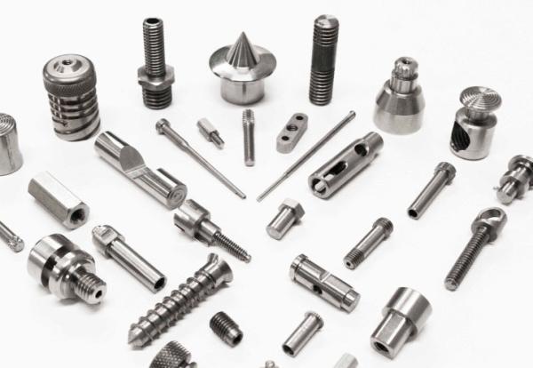 Custom lathe machining parts Titanium Alloy TC4 CNC part for aerospace medical