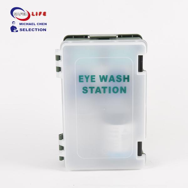 Стенная установка первой помощи переносной станции очистки глаз экстренное спасение CE пластиковый корпус