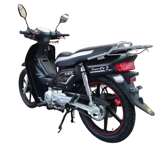 4 мотоцикл Underbone начала одиночного цилиндра мопеда 50cc крышки толчка хода 110cc полностью цепной электрический