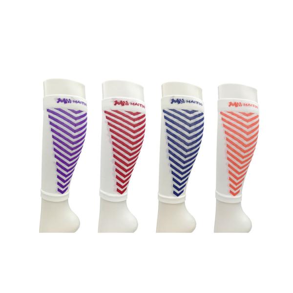 Pink / Purple Odor Resistant Leg Pressure Socks Nylon Compression Stockings For Unisex Adults