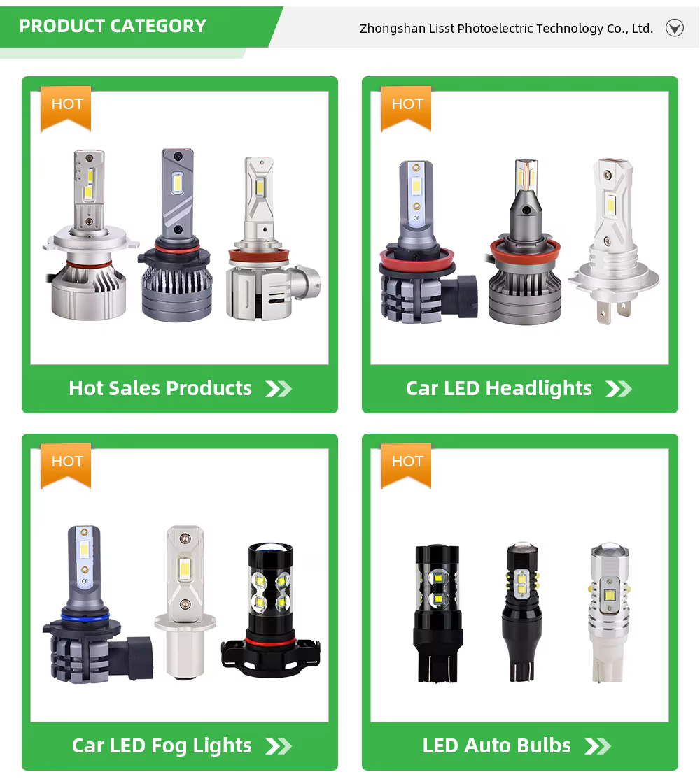 SUPER BRIGHTNESS LED HEADGHIT H4 Super Bright Car Led HeadLight Bulb 40watt 4000lm 9005 9006 H7 Led Canbus