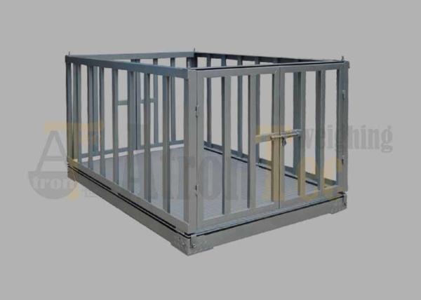 Simple Barrier Structure Livestock Weighing Scales / Cattle Weighing Scales