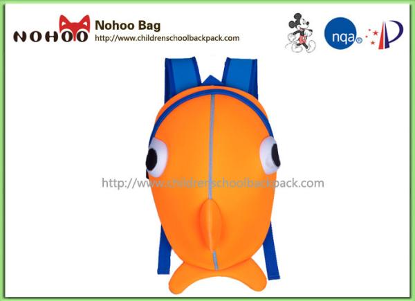 Unique Whale Animal Shaped Backpacks , Travelling Rucksack For Toddlers
