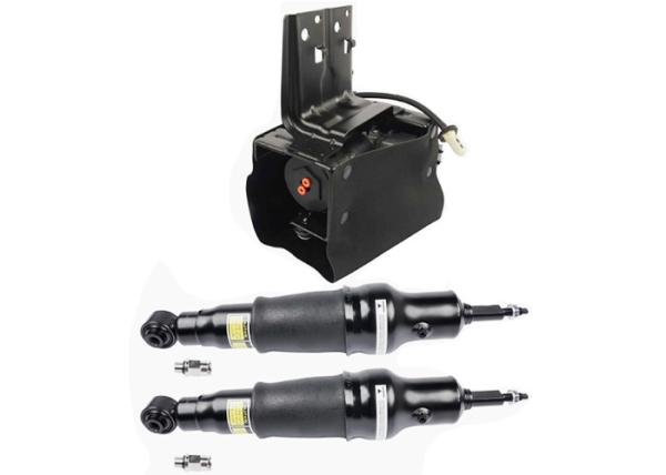 53400 1LA4A 53400 1LA4B For Nissan Armada 2017-2020 Infiniti QX56 QX80 2011-2017 Rear Air Suspension Shocks + Air Suspension Compressor Pump.