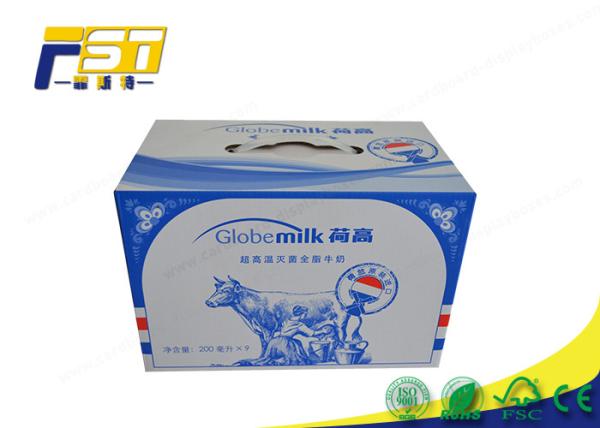 Mailing Packaging Colored Corrugated Boxes 4c Offset Printing Eco - Friendly