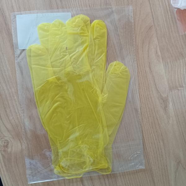 Disposable Powder Free Vinyl Exam Gloves 9 Intch Vinyl Medical Gloves AQL4.0