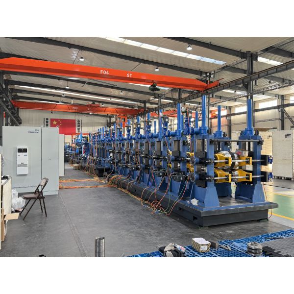 BIS Standard Steel Pipe Production Line for 88.9 mm - 219 mm Outer Diameter Industrial Pipe Manufacturing