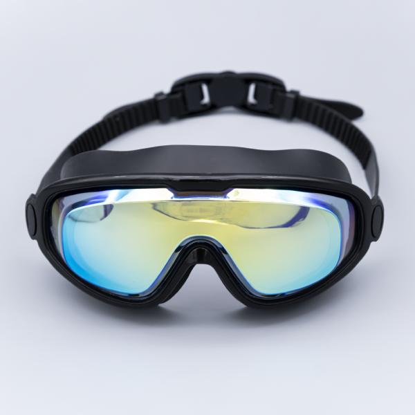 156g Big Frame Anti Fog Swimming Goggles With UV Protection For Adults