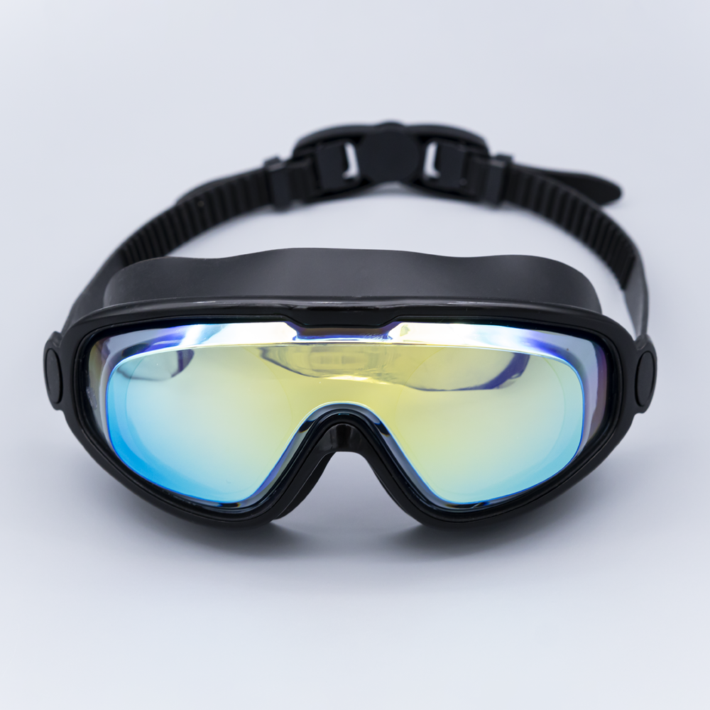 156g Big Frame Anti Fog Swimming Goggles With UV Protection For Adults