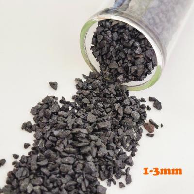 BA Black Fused Alumina Black Corundum 1mm-3mm Grits High Temperature Resistance