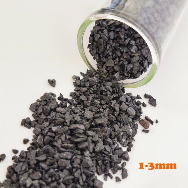 BA Black Fused Alumina Black Corundum 1mm-3mm Grits High Temperature Resistance