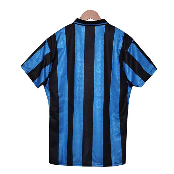 1992-1993 Inter Milan Retro Football Home Jersey Classic Customizable