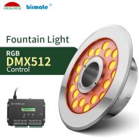 Lumières de fontaine du contrôle LED de DC24V 600LM 18W LED RVB DMX