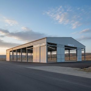 Q235 Steel Structure Warehouse with Seismic Load Design and 50 Years Service Life for Structural Stability