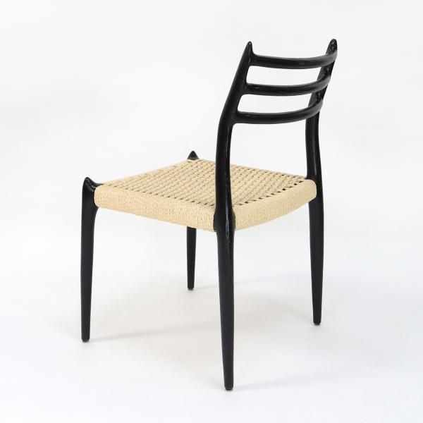 Nordic Modern Hand-woven Cord Wooden Dining Chair Made of Natural Solid Wood for Furniture