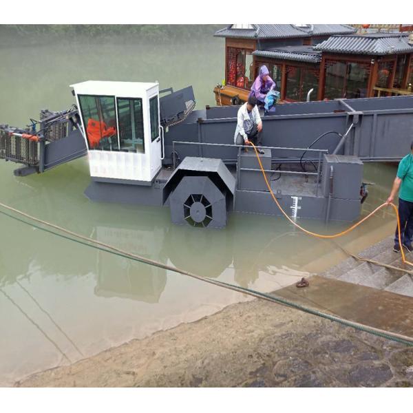 Customized River Aquatic Weed Cutting Harvester Used in Lake