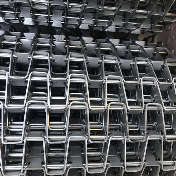 Большая стена 304 нержавеющая сталь сетка конвейерный ремень плоский проволочный стержень цепь