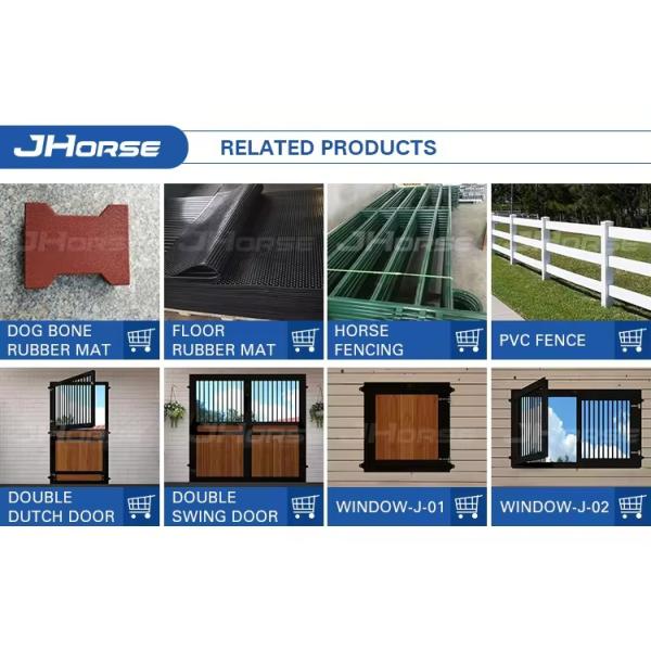 Robust Steel Horse Stables With Modular Welded Structure Length 3m-4.2m