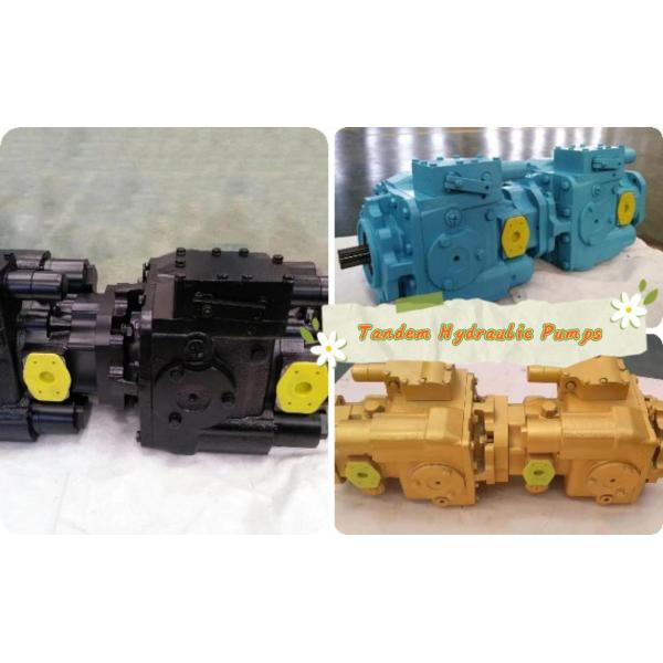 Hydraulic tandem pump manufacturer High Efficiency And Pressure Tandem Hydraulic Pumps For Mobile Equipment