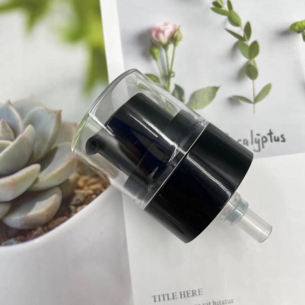 Черный насос 24/400 распределителя сливк лосьона КАК весна крышки SS316 вне 0.25ML/T